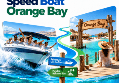 Speed Boat Orange Bay